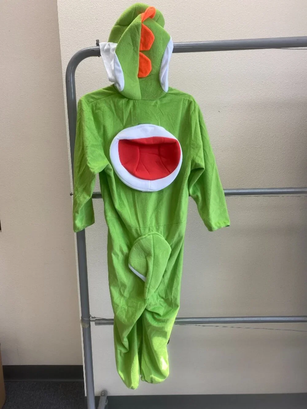 Yoshi Hooded Jumpsuit Child Costume (Medium 7-8)